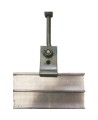 3/8" threaded rod with hook, 6-3/4" long