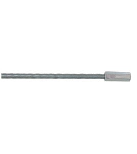 Steel threaded rod 3/8 in, sold by linear foot, length to be specifed