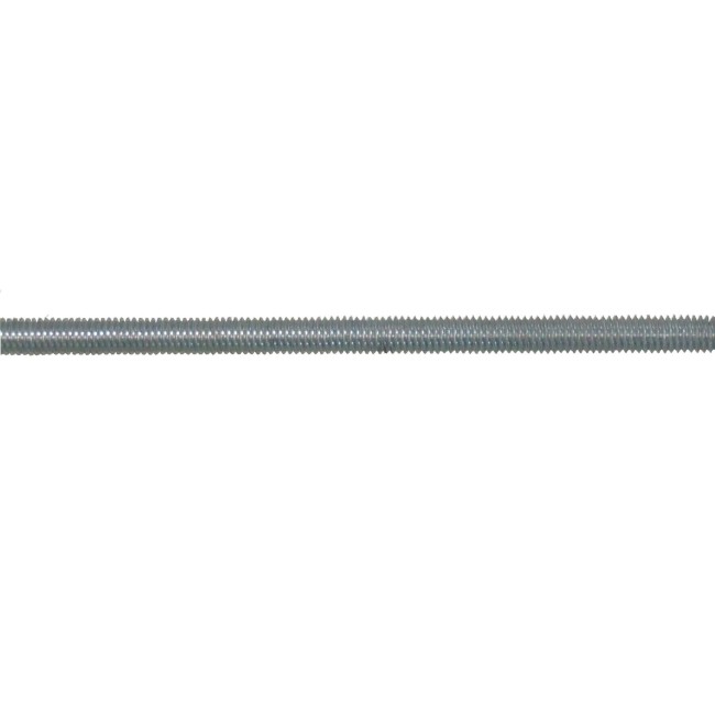 Steel threaded rod 3/8 in, sold by linear foot, length to be specifed