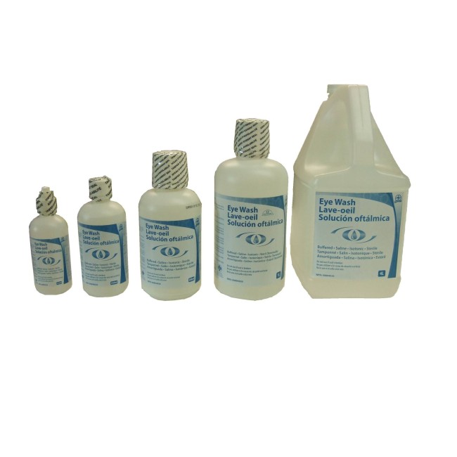 Sterile emergency eye wash solution