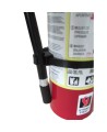 Fire extinguisher hose strap for 3/8 in diameter hose