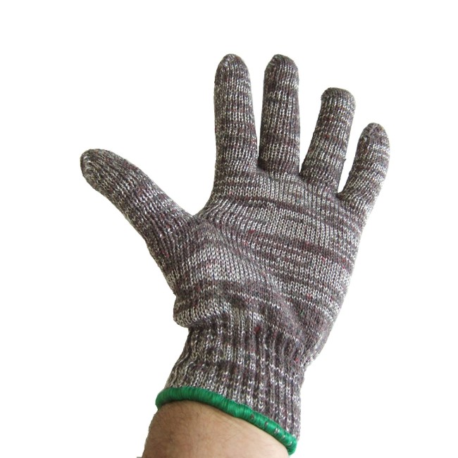 Dexterity® 13-gauge nylon knit gloves with PVC coating on palms and fingers. ASTM/ANSI abrasion level 2. 