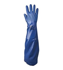 Gants enduits de nitrile Showa NSK26 muni d’une doublure en jersey et coton, vendu à la paire choix de grandeurs