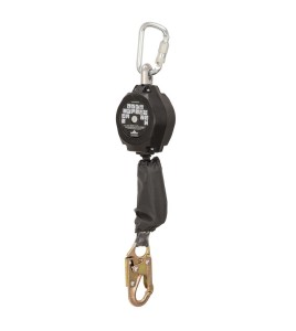 Peakworks Model SRL-80302-12LE, 12 ft single leg, Leading Edge Self-Retracting Lifelines, 1 std carabiner  and Dyneema