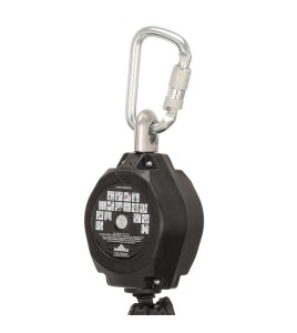 Peakworks Model SRL-80302-12LE, 12 ft single leg, Leading Edge Self-Retracting Lifelines, 1 std carabiner  and Dyneema