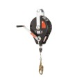 Peakworks Life line Model SRL-73303-96, 96 ft, with recovery Self-Retracting Lifelines, galvanized steel cable