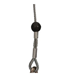 Peakworks Life line Model SRL-73303-96, 96 ft, with recovery Self-Retracting Lifelines, galvanized steel cable