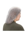 Zenith disposable pleated bouffant cap white made of nonwoven polypropylene, 21 "size, sold in packs of 100