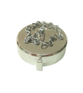 2.5 inches threaded plug with chain, QST net for province of Quebec