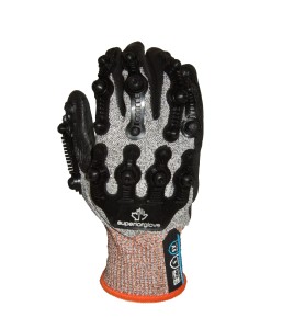 TenActiv™ foam nitrile coated glove with maximum impact protection, sold by the pair