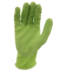 TenActiv high visibility, ultra-thin, durable, silicone-free, nitrile foam-coated cut resistant glove, sold by the pair