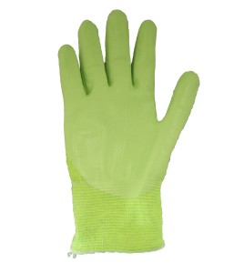 TenActiv high visibility, ultra-thin, durable, silicone-free, nitrile foam-coated cut resistant glove, sold by the pair