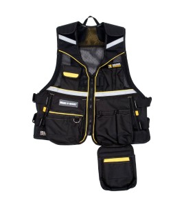 Terra tool vest, multi-pocket, universal, performance, one size, tools and accessories not included, sold individually