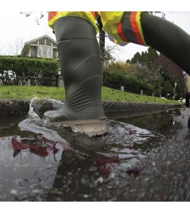 Bottes Ranpro Airlok imperméables, en polyuréthane, avec plaque en composite à l’embout et dans la semelle intercalaire