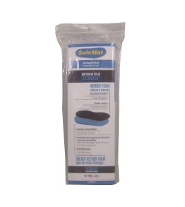 SoleMat anti-fatigue insoles for industrial and leisure shoes, size 7 to 15, sold by pair