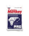 Magic Monkey absorbent granules for liquid spills of any viscosity with capacity of 41 to 52 L, sold in 11.3 kg (25 lb) bags