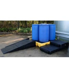 Modular base for ESP dumping platforms of different heights, sold individually