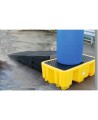 Modular base for ESP dumping platforms of different heights, sold individually