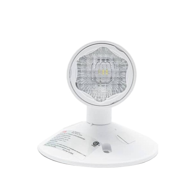 Single head remote spotlight with LED lamp, 6V to 12V, 3W.