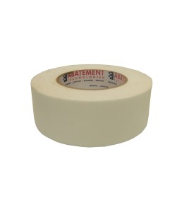 White polyethylene adhesive strip, ideal for tight sealing a containment area of decontamination. Thickness: 7 mils, 180'