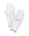 White Zenith economy glove, light polyurethane coating, sold by the pair (6 to 2X large)