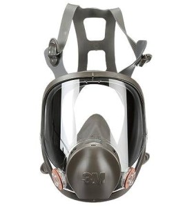 3M 6000 series NIOSH approved full facepiece. Lightweight and comfortable. Filter & cartridge not included. Medium.