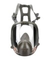 3M 6000 series NIOSH approved full facepiece. Lightweight and comfortable. Filter & cartridge not included. Medium.