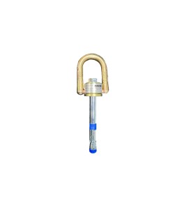 Ancrage permanent à émerillon 5K Swivel pour surface de béton ou métal, résistance de 5000 lb (22 KN)