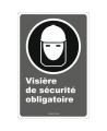 French CDN men and women "Toilette" sign in various sizes, shapes, materials & languages + optional features