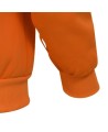 Men's orange Pioneer fleece hoodie made of 10.5 oz high-visibility polyester, sold individually