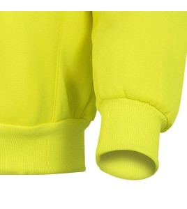 Kangourou Pioneer en polaire jaune 10.5 oz fait de polyester haute visibilité pour homme, vendu à l’unité