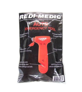 Emergency car hammer including belt cutter, sold individually