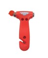 Emergency car hammer including belt cutter, sold individually