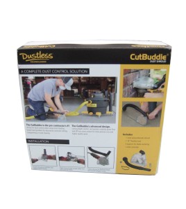 CutBuddie 4 to 5 inches grinder dust collector set, for asbestos, silica, sold individually