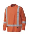 Pioneer long-sleeve flame-retardant shirt orange 7,5 oz (250 g/m2) sold individually