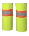 Waterproof, flame-retardant, high-visibility yellow safety bib pant, model 5895 Pioneer Flame-Gard, sizes XS to 4XL