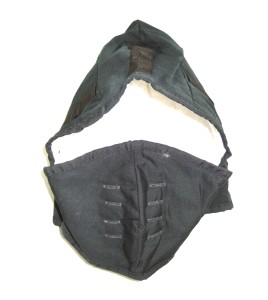 Winter liner made of polycotton with mouthpiece for construction helmet sold individually