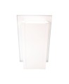 Recessed built-in cabinet for 5 lbs powder fire extinguishers, pre-painted flat white