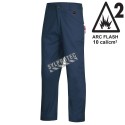 Pioneer® FR-tech® Model 7761, Arc 2 rated, 7 oz. navy blue flame-retardant regular pants available in various sizes