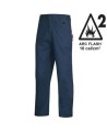 Pantalon régulier ignifugé Pioneer FR-tech modèle 7761, classé Arc 2, bleu marine 7 oz, disponible en grandeurs variées