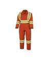 Pioneer Women's Orange Poly/Cotton 7oz V2020450, model 5514W, Coverall XS to 2XL