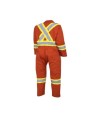 Pioneer Women's Orange Poly/Cotton 7oz V2020450, model 5514W, Coverall XS to 2XL