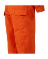 7 oz orange flame retardant coveralls, Arc Flash ARC 2, Pioneer 7705 & 7705T, hi-viz tape, leg zips