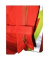 7 oz orange flame retardant coveralls, Arc Flash ARC 2, Pioneer 7705 & 7705T, hi-viz tape, leg zips