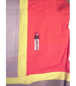 7 oz orange flame retardant coveralls, Arc Flash ARC 2, Pioneer 7705 & 7705T, hi-viz tape, leg zips