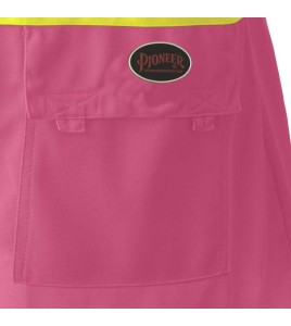 Pioneer woman 139PK pink safety vest, class 1, level 2, 9 pockets, sold individually