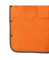 Pioneer women's high-visibility orange 6692W surveyor's vest, 150 denier woven twill, 15 pockets