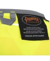 Pioneer women's high-visibility yellow 6693W surveyor's vest, 150 denier woven twill, 15 pockets