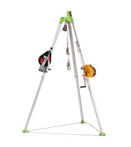 Confined Space Kit: Tripod, 3-Way 60' (18 M) WINCH, 65'