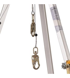 Confined Space Kit: Tripod, 3-Way 60' (18 M) WINCH, 65'